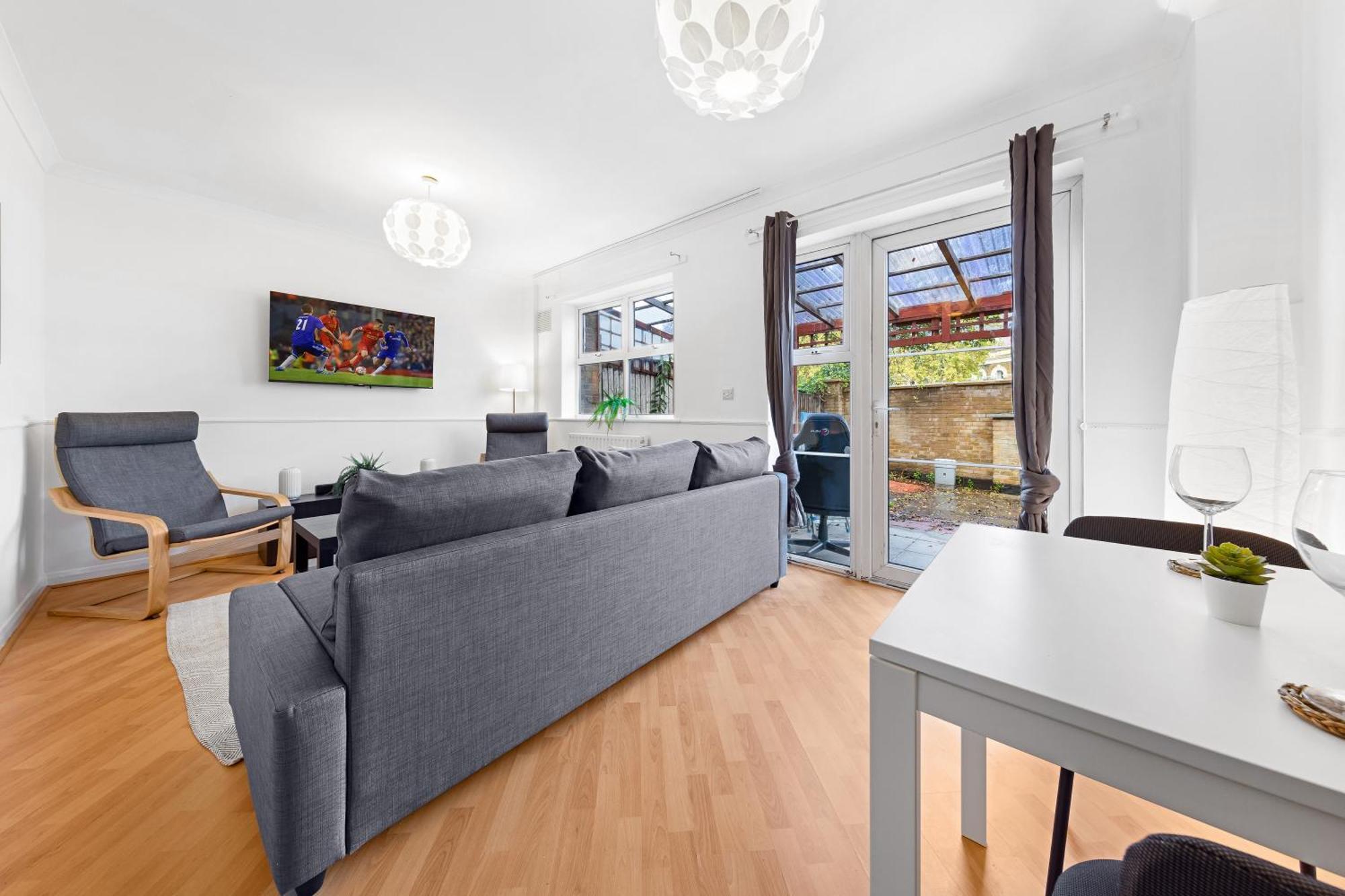 Сasa de vacaciones Cozylease 3br In Canary Wharf,garden,gym,workspace Londres