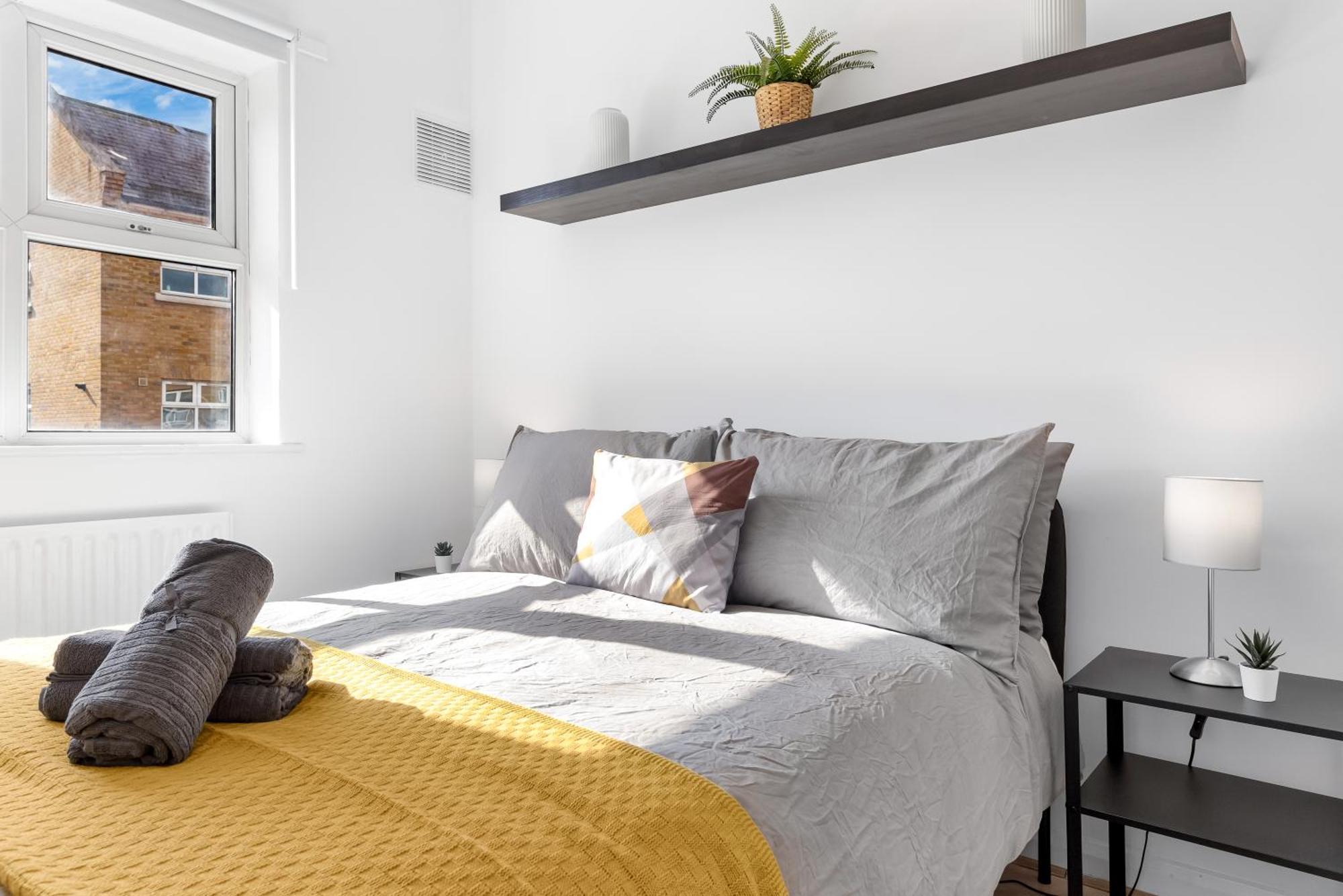 Сasa de vacaciones Cozylease 3br In Canary Wharf,garden,gym,workspace
