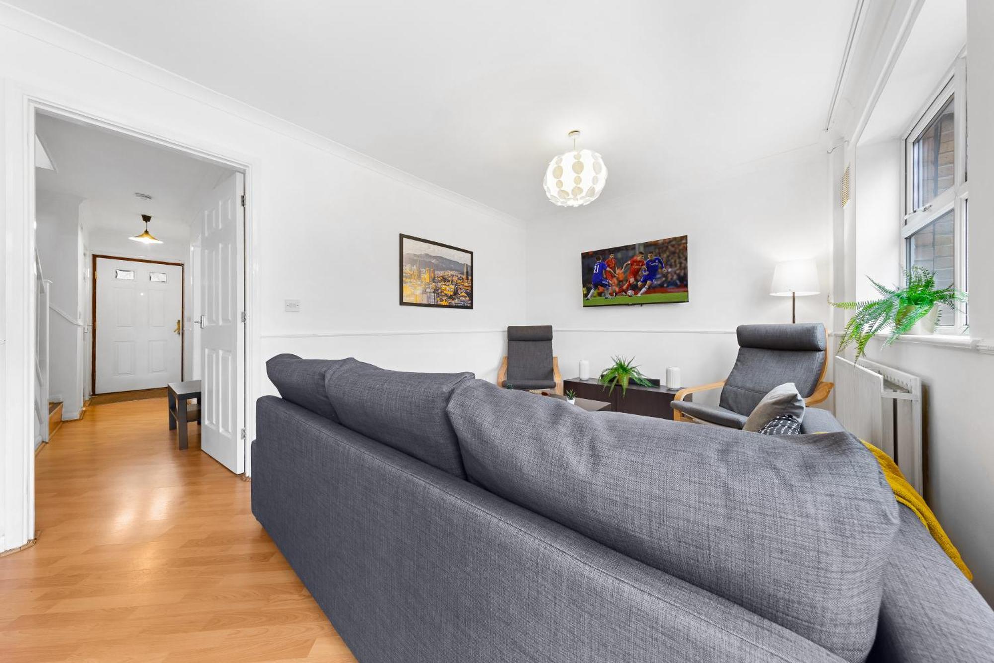 Cozylease 3br In Canary Wharf,garden,gym,workspace Сasa de vacaciones Londres